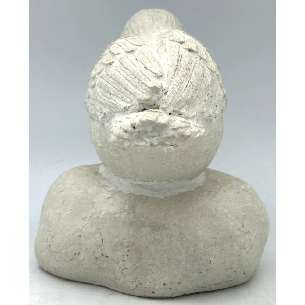 Vtg Bird On Top Of Rock Figure Resin 4.5L X 6W X 5 .5 H 5700557 1997 Cottagecore